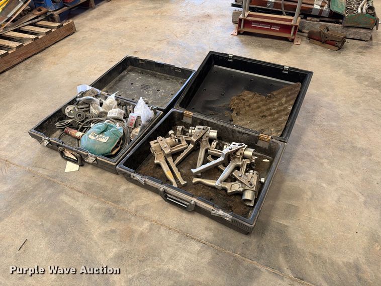 McElroy Mini-Mc poly pipe butt fusion machine components