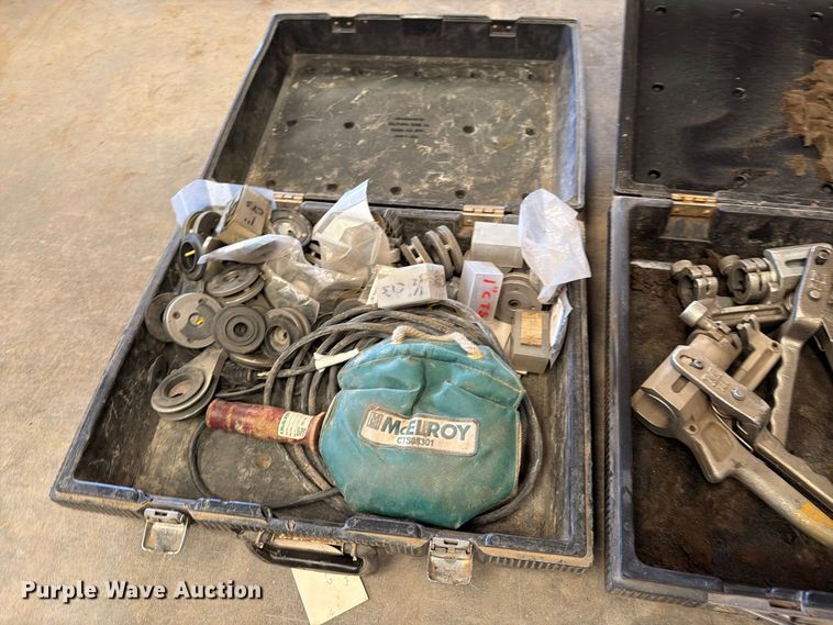 image for item EP7763 McElroy Mini-Mc poly pipe butt fusion machine components