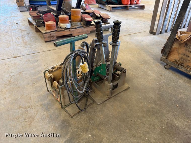 McElroy poly pipe butt fusion machine