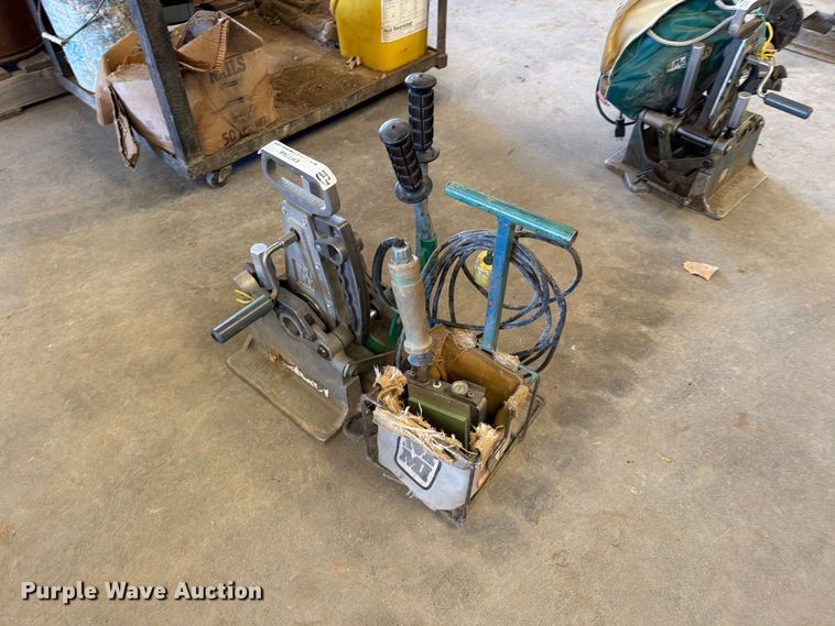 image for item EP7768 McElroy poly pipe butt fusion machine