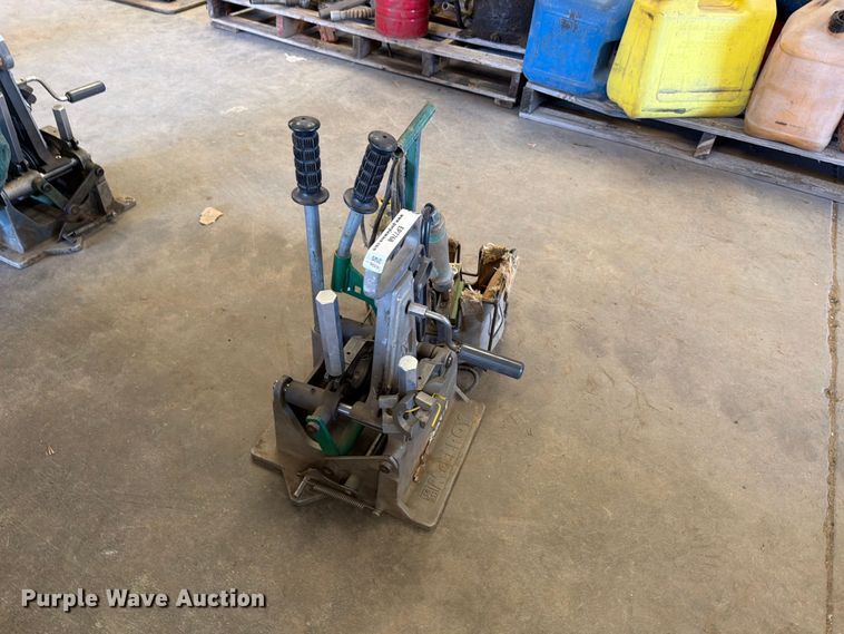 image for item EP7768 McElroy poly pipe butt fusion machine