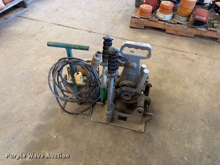 image for item EP7768 McElroy poly pipe butt fusion machine