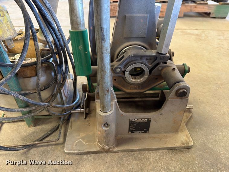 image for item EP7768 McElroy poly pipe butt fusion machine