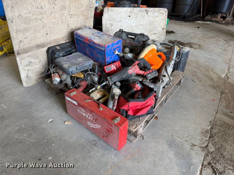 Pallet of tools