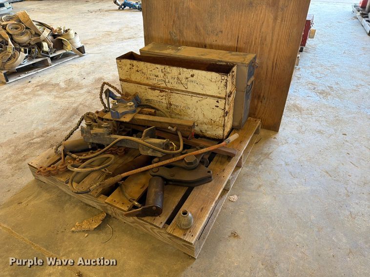 (2) cast iron cutters