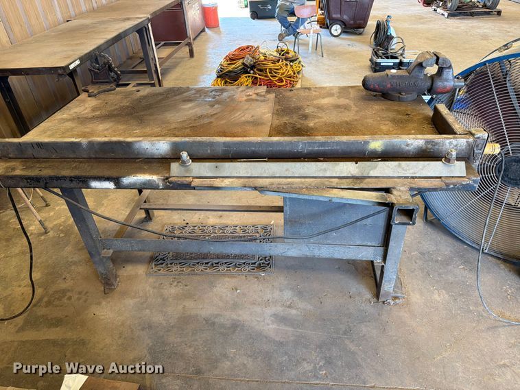 image for item EP7804 (3) metal work desks 