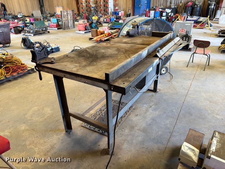 image for item EP7804 (3) metal work desks 
