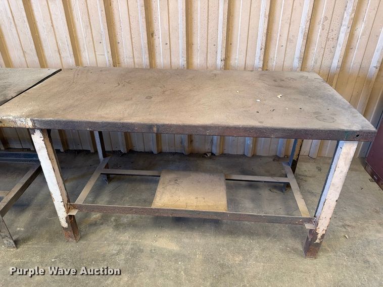 image for item EP7804 (3) metal work desks 