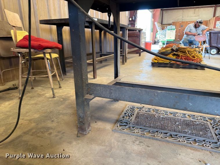 image for item EP7804 (3) metal work desks 