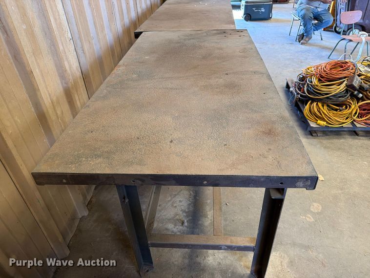 image for item EP7804 (3) metal work desks 