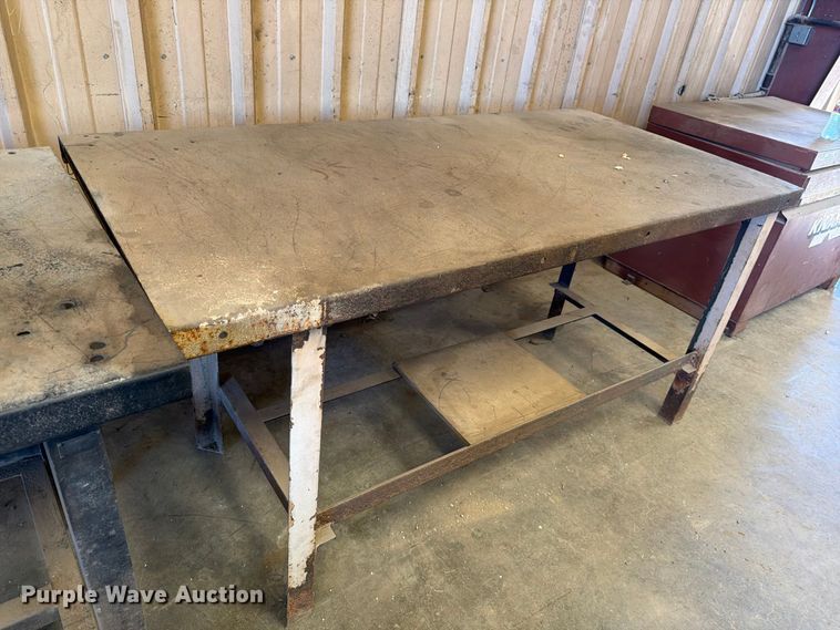 image for item EP7804 (3) metal work desks 
