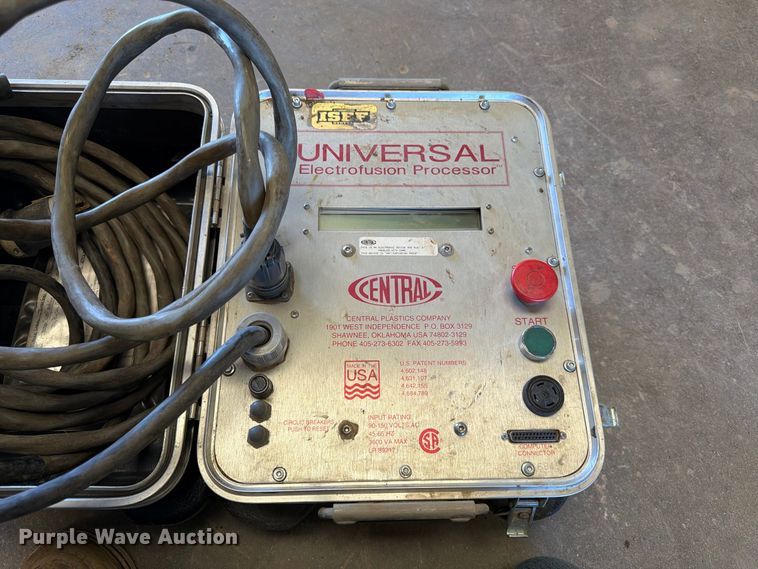 image for item EP7810 Central Universal electrofusion processor