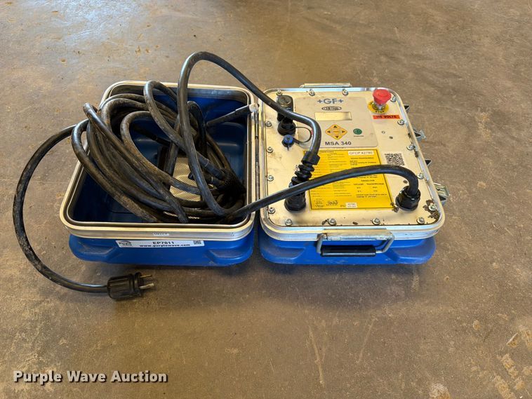 image for item EP7811 2023 Central MSA 340 electrofusion processor