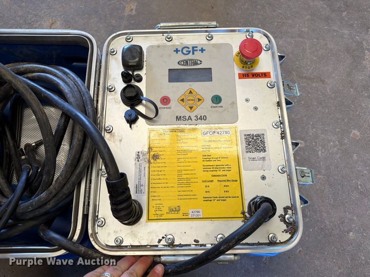 image for item EP7811 2023 Central MSA 340 electrofusion processor