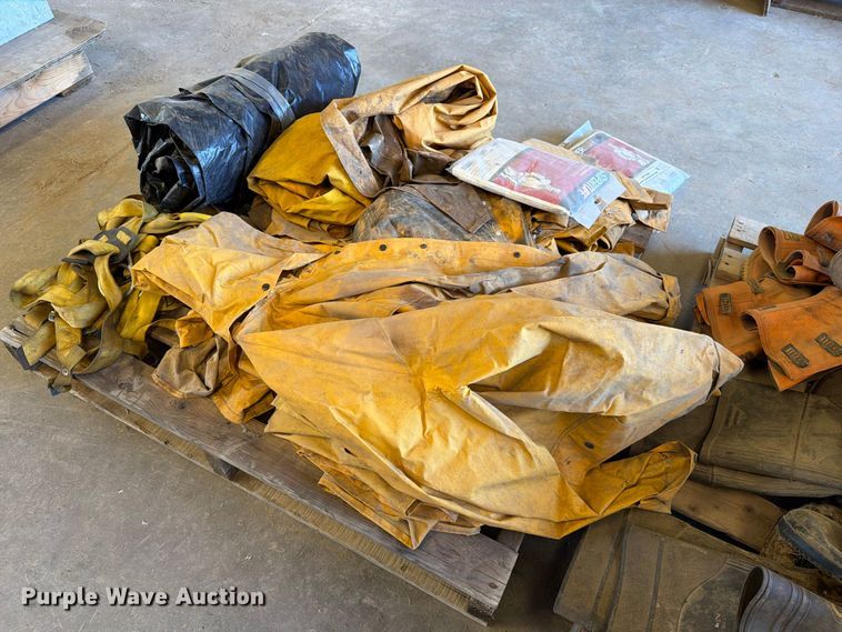image for item EP7820 (2) pallets of boots and protective clothing
