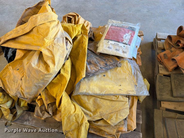 image for item EP7820 (2) pallets of boots and protective clothing