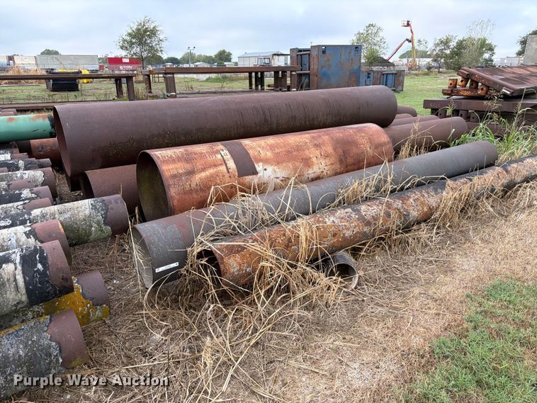 (8) steel pipes