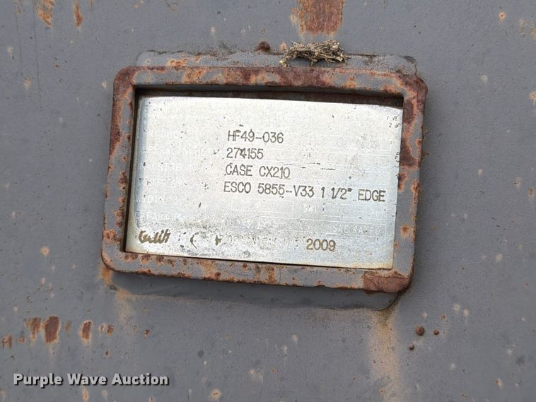 image for item ES1087 2009 Geith HF49-036 excavator bucket