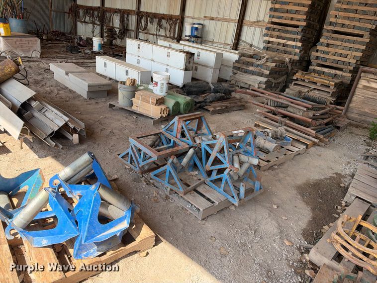 image for item EX2239 (5) pallets of pipe stands