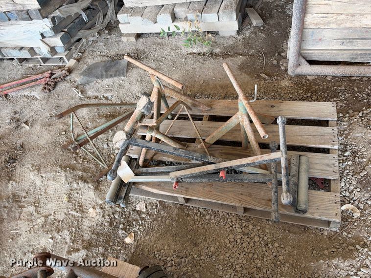 image for item EX2239 (5) pallets of pipe stands