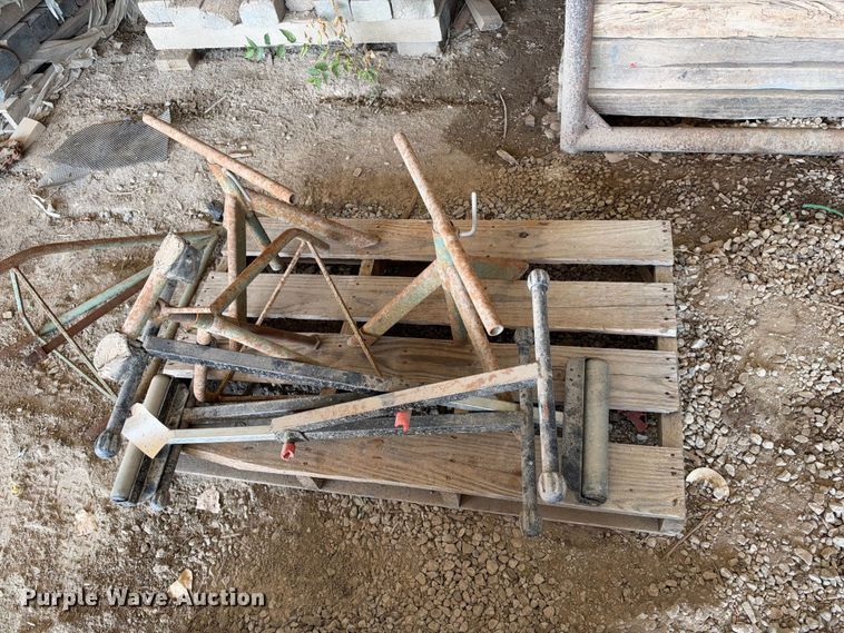 image for item EX2239 (5) pallets of pipe stands