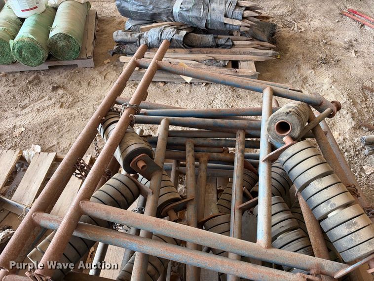image for item EX2239 (5) pallets of pipe stands