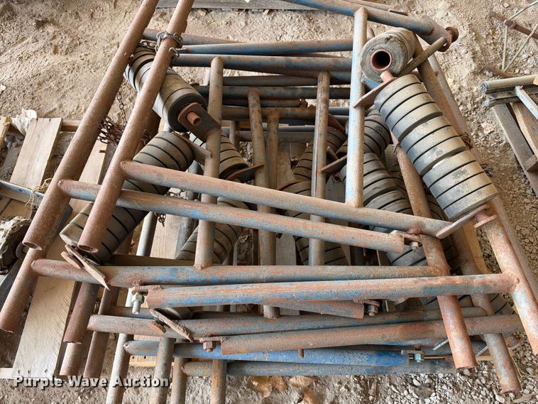image for item EX2239 (5) pallets of pipe stands