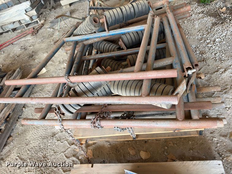 image for item EX2239 (5) pallets of pipe stands