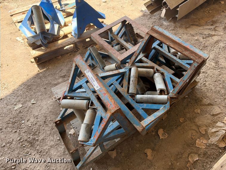 image for item EX2239 (5) pallets of pipe stands