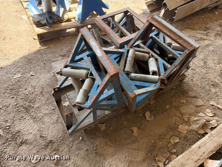 image for item EX2239 (5) pallets of pipe stands