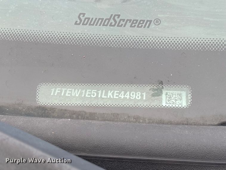 image for item FK3727 2020 Ford F150 Crew Cab pickup truck