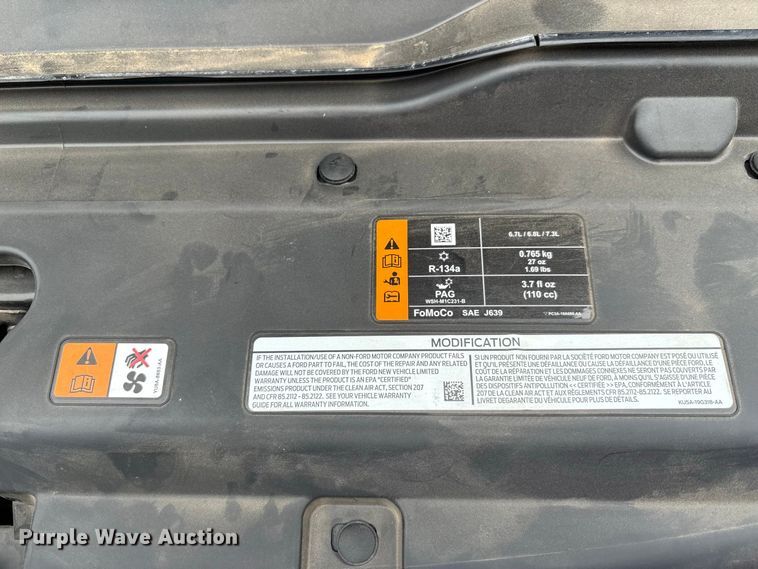image for item FK3729 2024 Ford F250 Crew Cab flatbed pickup truck