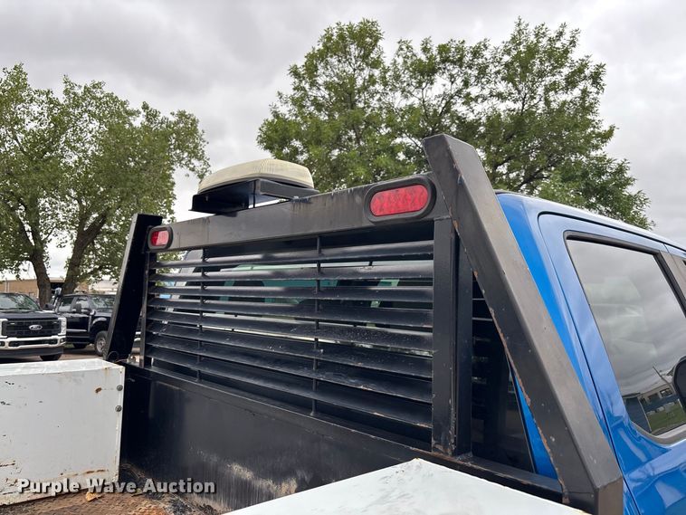 image for item FK3731 2020 Ford F250 STX Crew Cab dump flatbed pickup truck