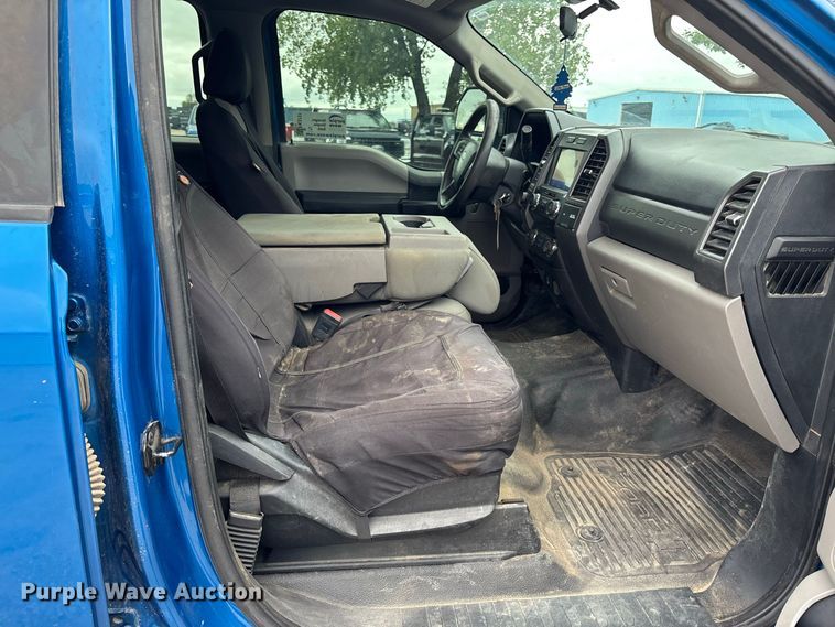 image for item FK3731 2020 Ford F250 STX Crew Cab dump flatbed pickup truck