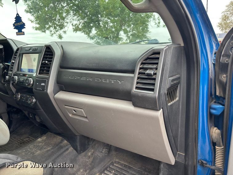 image for item FK3731 2020 Ford F250 STX Crew Cab dump flatbed pickup truck