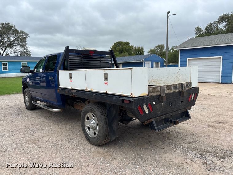 image for item FK3732 2016 RAM Dodge 2500 Crew Cab flatbed pickup truck