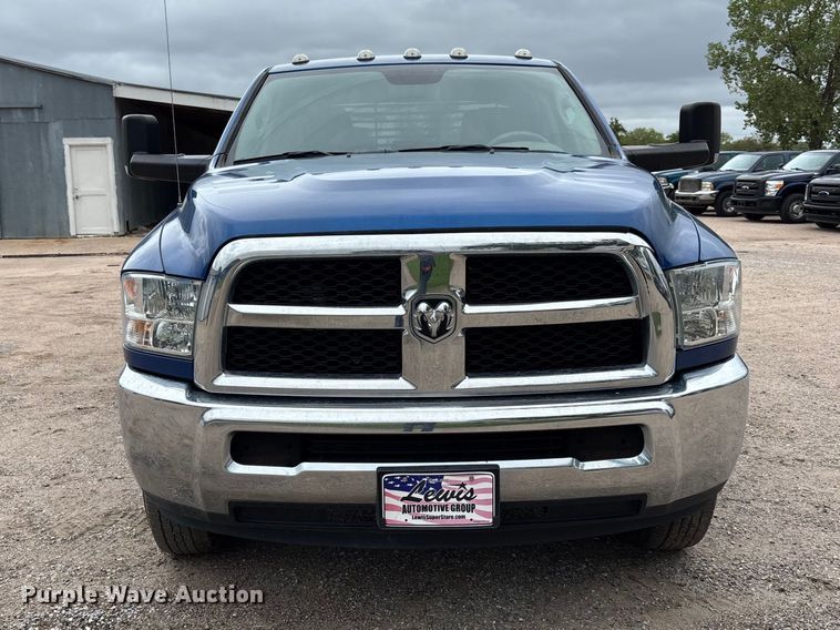 image for item FK3733 2018 Dodge Ram 3500 Crew Cab utility bed pickup truck
