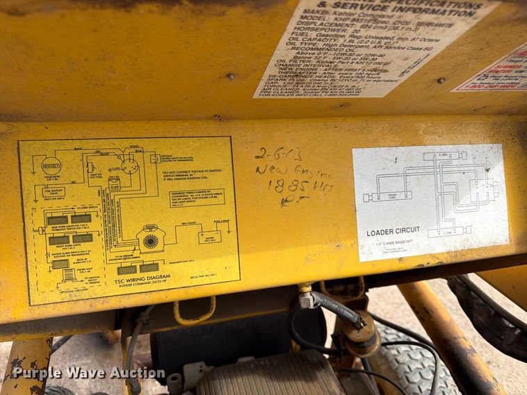image for item FK3740 2001 Teramite T5C backhoe