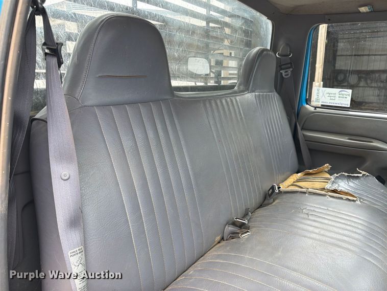 image for item FK3742 1995 Ford F350 flatbed pickup truck