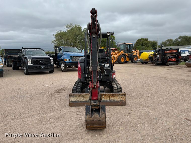 image for item FK3743 2021 Yanmar VIO35-6A mini excavator