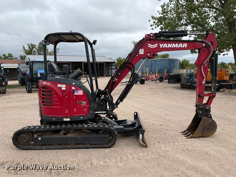 image for item FK3743 2021 Yanmar VIO35-6A mini excavator