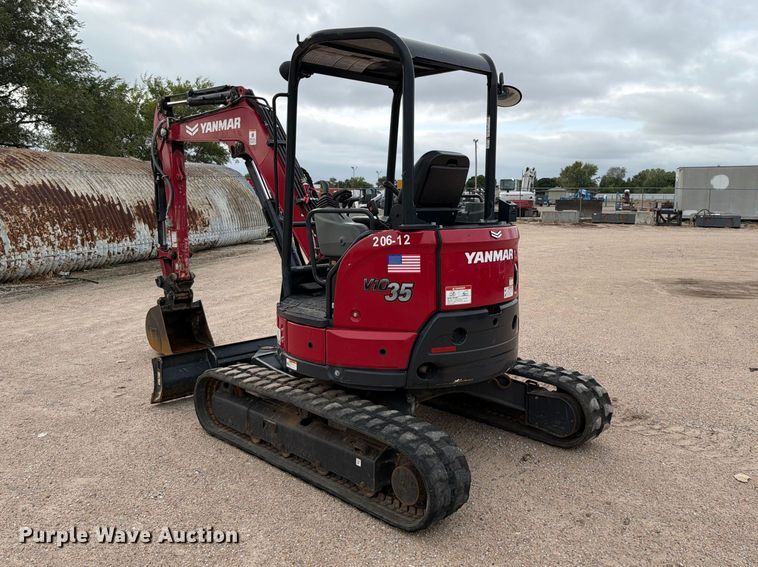 image for item FK3743 2021 Yanmar VIO35-6A mini excavator