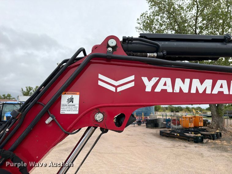 image for item FK3743 2021 Yanmar VIO35-6A mini excavator
