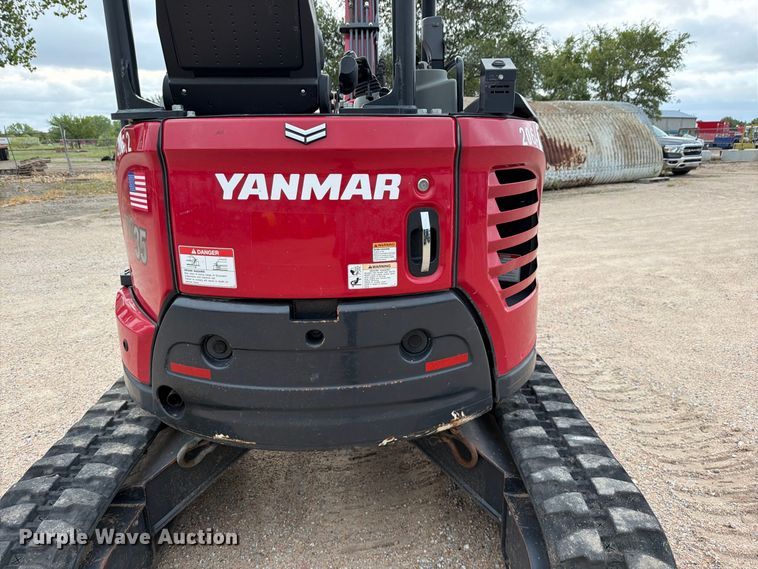 image for item FK3743 2021 Yanmar VIO35-6A mini excavator