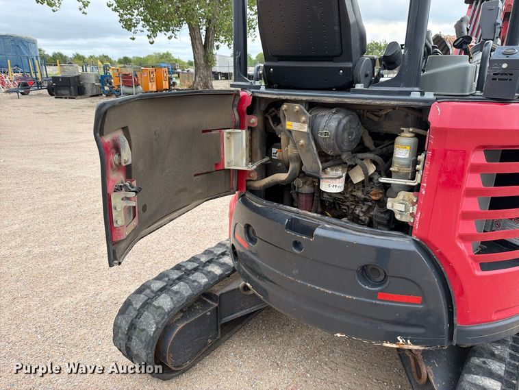 image for item FK3743 2021 Yanmar VIO35-6A mini excavator