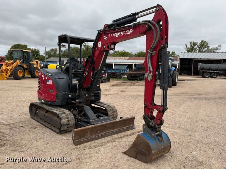 image for item FK3744 2021 Yanmar SV40 mini excavator