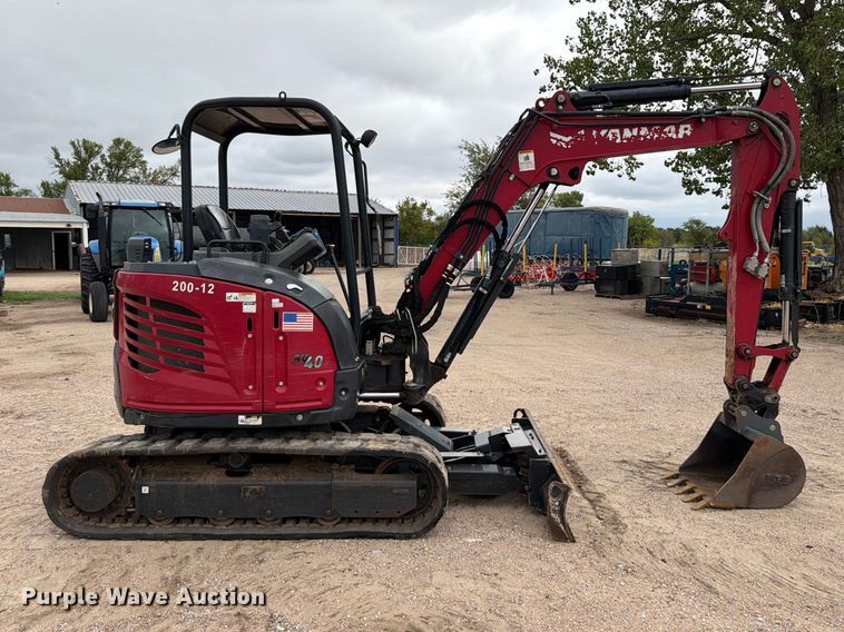 image for item FK3744 2021 Yanmar SV40 mini excavator