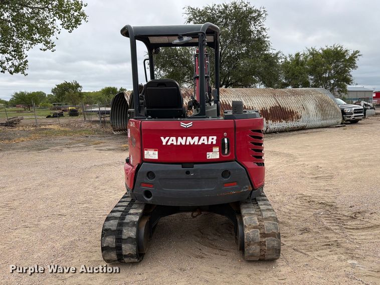 image for item FK3744 2021 Yanmar SV40 mini excavator