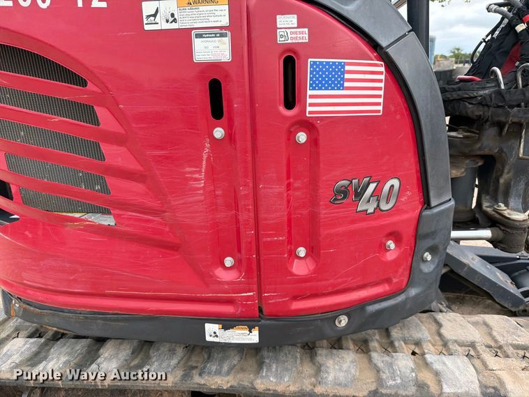 image for item FK3744 2021 Yanmar SV40 mini excavator