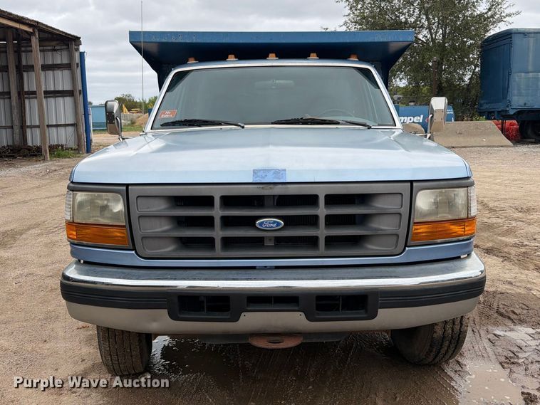 image for item FK3745 1997 Ford F350 dump bed pickup truck